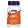 NOW FOODS VITAMIN D3 1000 IU CHEWABLE 180 жевательных таблеток NS8530